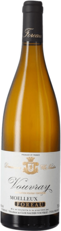 Free Shipping | White wine Clos Naudin Moelleux A.O.C. Vouvray Loire France Chenin White Organic 75 cl