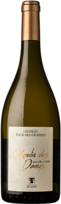 Free Shipping | White wine Château Tour des Gendres Moulin des Dames Blanc A.O.C. Bergerac France Sauvignon White Organic 75 cl