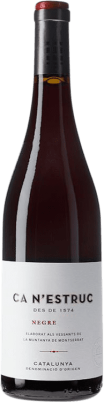 4,95 € | Red wine Ca N'Estruc Negre D.O. Catalunya Catalonia Spain Tempranillo, Syrah, Grenache 75 cl