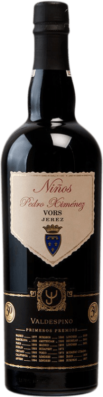 Spedizione Gratuita | Vino Liquoroso Valdespino Niños Very Old Rare Sherry VORS D.O. Jerez-Xérès-Sherry Andalusia Spagna Pedro Ximénez 75 cl