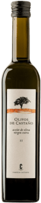 Kostenloser Versand | Olivenöl Olivos de Castaño E-NOL Extra Nativ Region von Murcia Spanien Medium-Flasche 50 cl