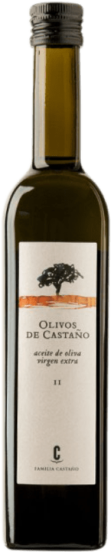 Envío gratis | Aceite de Oliva Olivos de Castaño Virgen Extra Región de Murcia España Botella Medium 50 cl