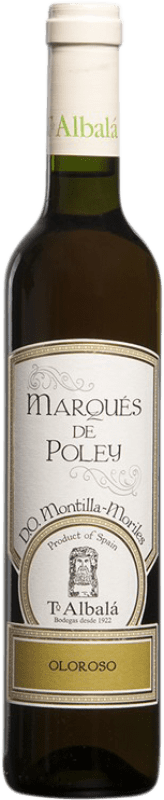 Free Shipping | Fortified wine Toro Albalá Oloroso Marqués de Poley D.O. Montilla-Moriles Spain Pedro Ximénez Medium Bottle 50 cl