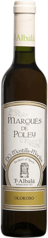 Envoi gratuit | Vin Fortifié Toro Albalá Marqués de Poley Oloroso D.O. Montilla-Moriles Andalousie Espagne Pedro Ximénez Bouteille Medium 50 cl