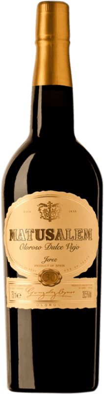 Envoi gratuit | Vin Doux González Byass Matusalem Oloroso D.O. Jerez-Xérès-Sherry Andalousie Espagne Palomino Fino, Pedro Ximénez 75 cl
