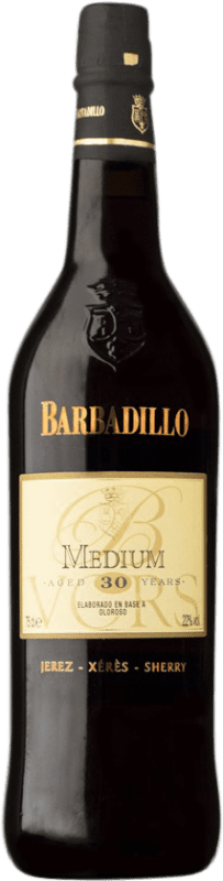105,95 € | Vinho Generoso Fortificado Barbadillo Medium — Meio Oloroso VORS Very Old Rare Sherry — Muito Velho e Raro D.O. Jerez-Xérès-Sherry Andaluzia Espanha Palomino Fino, Pedro Ximénez 75 cl