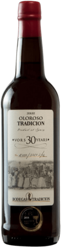 Envio grátis | Vinho fortificado Tradición Oloroso Very Old Rare Sherry VORS D.O. Jerez-Xérès-Sherry Andaluzia Espanha Palomino Fino 75 cl