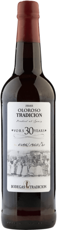 Бесплатная доставка | Крепленое вино Tradición Oloroso Very Old Rare Sherry VORS D.O. Jerez-Xérès-Sherry Андалусия Испания Palomino Fino 75 cl