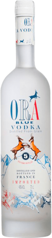 Envio grátis | Vodca A.E. DOR Ora Blue França 70 cl