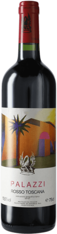 243,95 € Spedizione Gratuita | Vino rosso Tenuta di Trinoro Palazzi I.G.T. Toscana