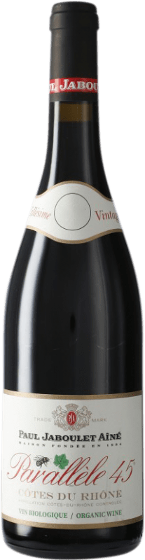 10,95 € | Red wine Paul Jaboulet Aîné Parallèle 45 A.O.C. Côtes du Rhône France Syrah, Grenache Bottle 75 cl