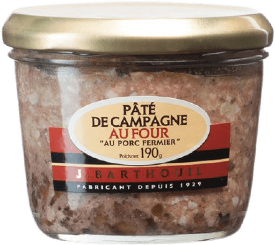 免费送货 | 鹅肝和肉酱 J. Barthouil Pâté de Campagne au Porc 法国 免费送货 | 鹅肝和肉酱 J. Barthouil Pâté de Campagne au Porc 法国