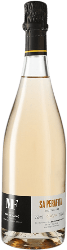 28,95 € Free Shipping | Rosé Sparkling Wine Martín Faixó Perafita Rosat Brut Nature D.O. Cava