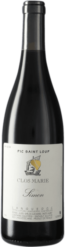 29,95 € | Red wine Clos Marie Pic Saint Loup Cuvée Simon A.O.C. Côtes du Roussillon Languedoc-Roussillon France Grenache Bottle 75 cl