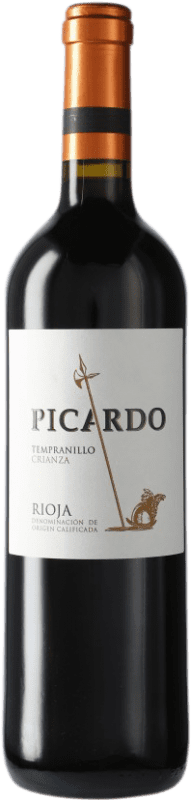 6,95 € | 红酒 Casalbor Picardo 岁 D.O.Ca. Rioja 西班牙 Tempranillo 75 cl