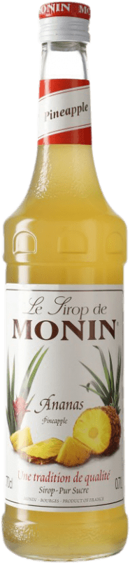 Envío gratis | Sirope para Cóctel Monin Piña Ananas Pineapple Francia 70 cl Sin Alcohol