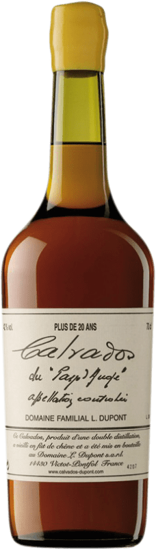 157,95 € Free Shipping | Calvados Domaine Dupont Plus I.G.P. Calvados Pays d'Auge France 20 Years Bottle 70 cl