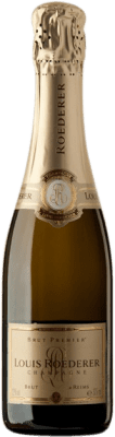 Kostenloser Versand | Weißer Sekt Louis Roederer Premier Brut Große Reserve A.O.C. Champagne Champagner Frankreich Spätburgunder, Chardonnay, Pinot Meunier Halbe Flasche 37 cl