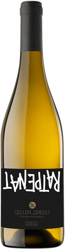 Бесплатная доставка | Белое вино Credo Ratpenat D.O. Penedès Каталония Испания Macabeo 75 cl