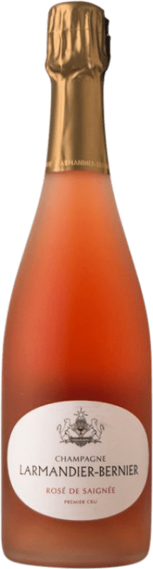 Free Shipping | Rosé sparkling Larmandier Bernier Rosé de Saignée Premier Cru A.O.C. Champagne Champagne France Pinot Black Organic 75 cl
