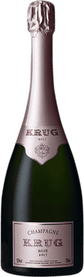 Бесплатная доставка | Розовое игристое вино Krug Brut — брют Rosé — Розе A.O.C. Champagne шампанское Франция Pinot Noir — Пино Нуар, Chardonnay — Шардоне, Pinot Meunier — Пино Менье 75 cl Krug Brut — брют Champagne Rosé — Розе 75 cl