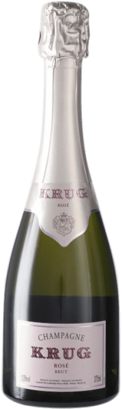 送料無料 | ロゼのスパークリングワイン Krug Brut — ブリュット Rosé — ロゼ A.O.C. Champagne シャンパン フランス Pinot Noir — ピノ・ノワール, Chardonnay — シャルドネ, Pinot Meunier — ピノ・ムニエ ハーフボトル 37 cl