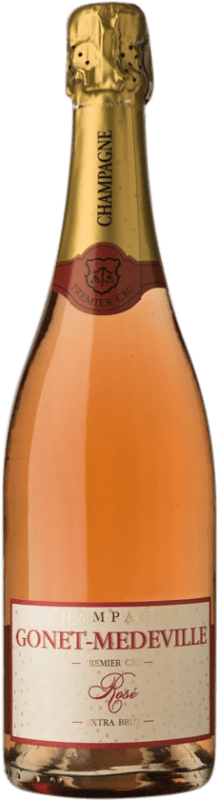 46,95 € 免费送货 | 玫瑰气泡酒 Gonet-Médeville Rosé A.O.C. Champagne