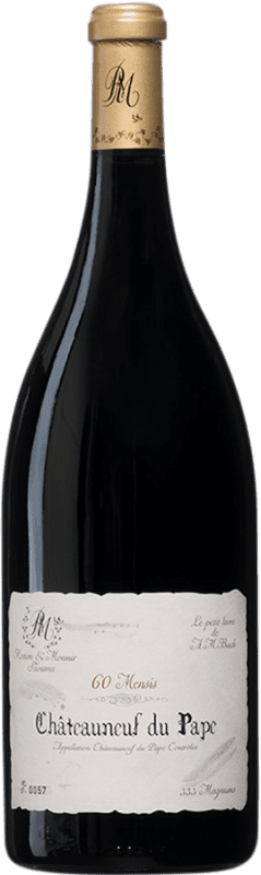 Free Shipping | Red wine Rotem & Mounir Saouma Rouge Le Petit Livre d'A.M. Bach A.O.C. Châteauneuf-du-Pape France Grenache Magnum Bottle 1,5 L