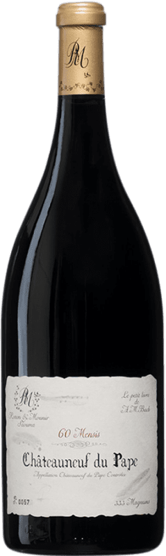 Envoi gratuit | Vin rouge Rotem & Mounir Saouma Rouge Le Petit Livre d'A.M. Bach A.O.C. Châteauneuf-du-Pape France Grenache Bouteille Magnum 1,5 L
