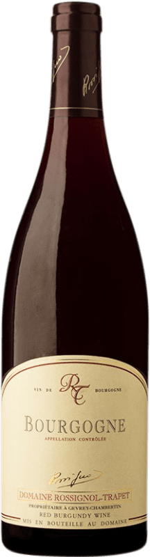 Бесплатная доставка | Красное вино Rossignol-Trapet Rouge A.O.C. Bourgogne Бургундия Франция Pinot Black 75 cl