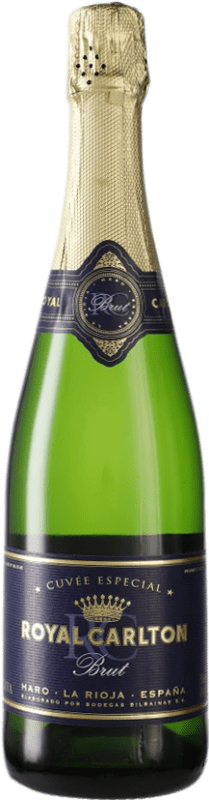 19,95 € Envoi gratuit | Vin Mousseux Blanc Bodegas Bilbaínas Royal Carlton Brut D.O. Cava