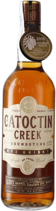 Envoi gratuit | Blended Whisky Catoctin Rye États Unis 70 cl