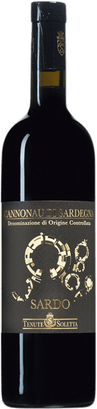 14,95 € | Красное вино Tenuta Soletta Sardo I.G.T. Sardegna Sardegna Италия Cannonau 75 cl