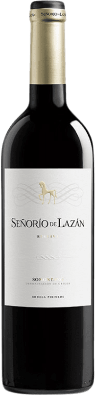 9,95 € | Red wine Pirineos Señorío de Lazán Reserva D.O. Somontano Catalonia Spain Bottle 75 cl