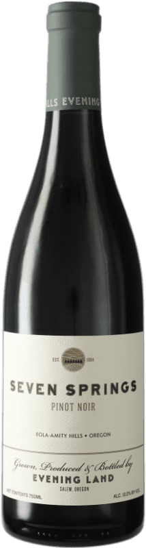 Free Shipping | Red wine Evening Land Seven Springs Oregon United States Pinot Black 75 cl