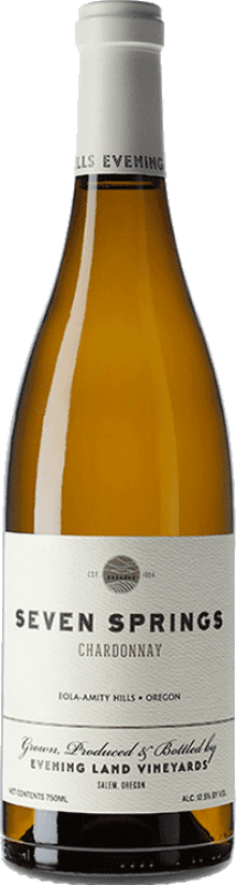 Envío gratis | Vino blanco Evening Land Seven Springs Oregon Estados Unidos Chardonnay 75 cl