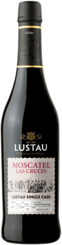 Бесплатная доставка | Крепленое вино Lustau Single Cask Las Cruces D.O. Jerez-Xérès-Sherry Андалусия Испания Muscat бутылка Medium 50 cl