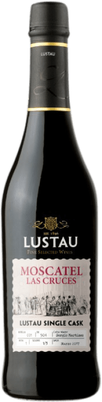 Spedizione Gratuita | Vino Liquoroso Lustau Single Cask Las Cruces D.O. Jerez-Xérès-Sherry Andalusia Spagna Moscato Giallo Bottiglia Medium 50 cl