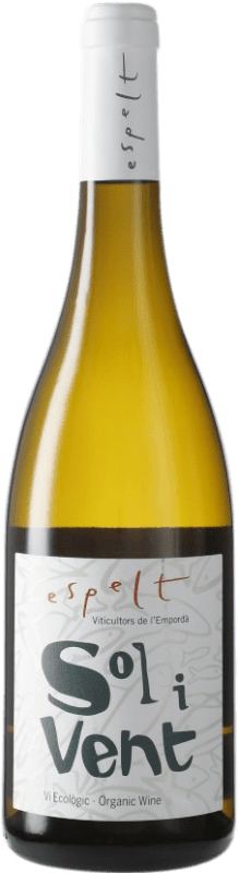 Spedizione Gratuita | Vino bianco Espelt Sol i Vent Blanc D.O. Empordà Catalogna Spagna Syrah, Grenache, Monastrell 75 cl