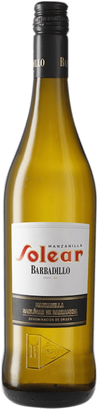 19,95 € Spedizione Gratuita | Vino Liquoroso Barbadillo Solear D.O. Manzanilla-Sanlúcar de Barrameda