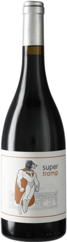 24,95 € Free Shipping | Red wine Can Grau Vell Super Tramp D.O. Catalunya Catalonia Spain Bottle 75 cl