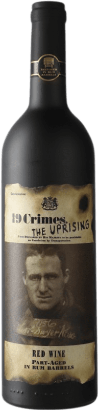 Kostenloser Versand | Rotwein 19 Crimes The Uprising I.G. Southern Australia Südaustralien Australien 75 cl