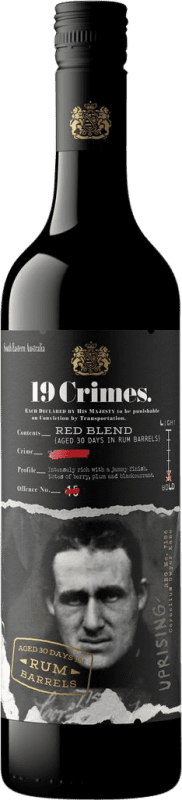 Kostenloser Versand | Rotwein 19 Crimes The Uprising I.G. Southern Australia Südaustralien Australien 75 cl