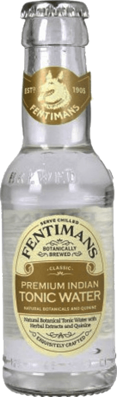 Envio grátis | Refrescos e Mixers Fentimans Tonic Water Reino Unido Garrafa Pequena 20 cl