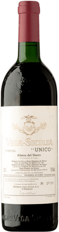 922,95 € Free Shipping | Red wine Vega Sicilia Único Grand Reserve 1983 D.O. Ribera del Duero