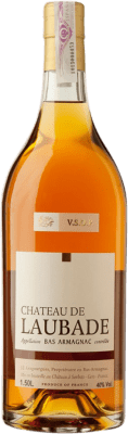 Armagnac Château de Laubade V.S.O.P. Bas Armagnac Garrafa Magnum 1,5 L