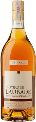 阿马尼亚克 Château de Laubade Bas Armagnac VSOP Very Superior Old Pale — 特优陈年淡色 大瓶 — Magnum 1,5 L