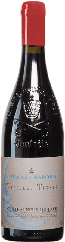 125,95 € Envío gratis | Vino tinto Domaine de Marcoux V.V. A.O.C. Châteauneuf-du-Pape Ecológico