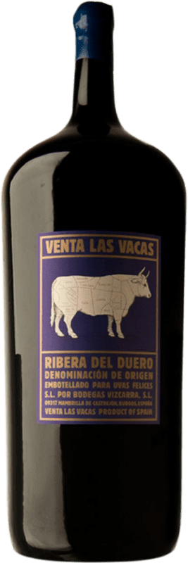 4 637,95 € Envio grátis | Vinho Tinto Vizcarra Venta las Vacas D.O. Ribera del Duero Garrafa Golias 27 L