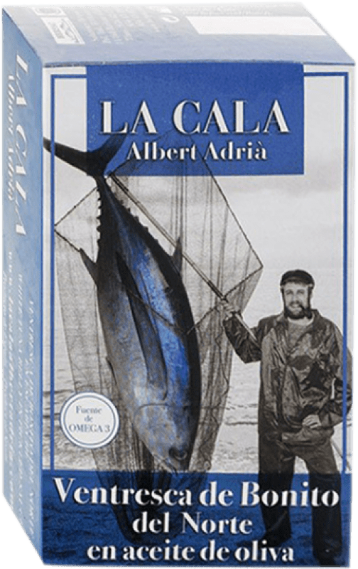 Envio grátis | Conservas de Peixe La Cala Ventresca Bonito en Aceite Espanha Envio grátis | Conservas de Peixe La Cala Ventresca Bonito en Aceite Espanha